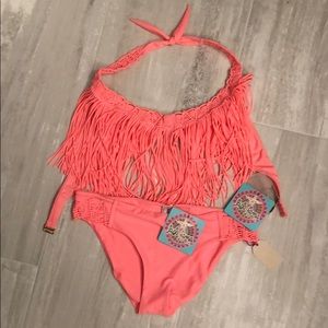 Luli Fama heart of hippie bikini